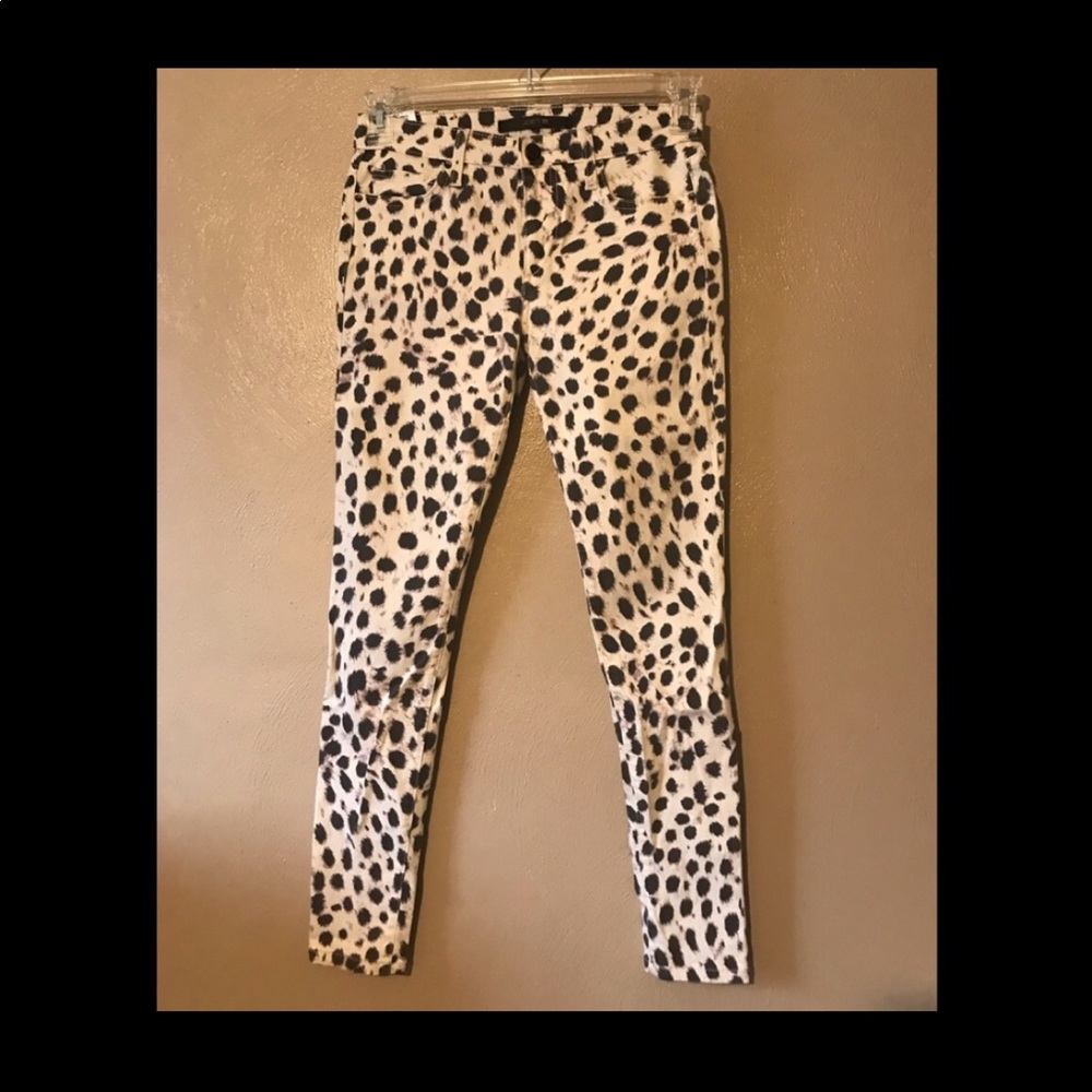 Joe B animal print skinny jeans W26